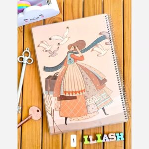 دفتر 80 برگ خط دار کلاسیک